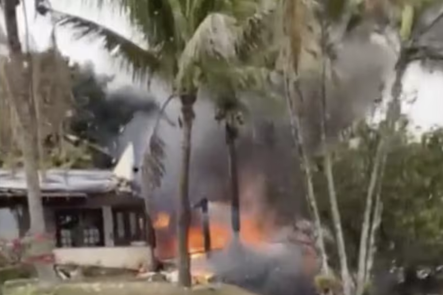 accidente avión brasil